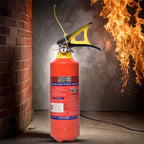 Red Premium Abc Powder Type Fire Extinguisher Isi Mark 1KG