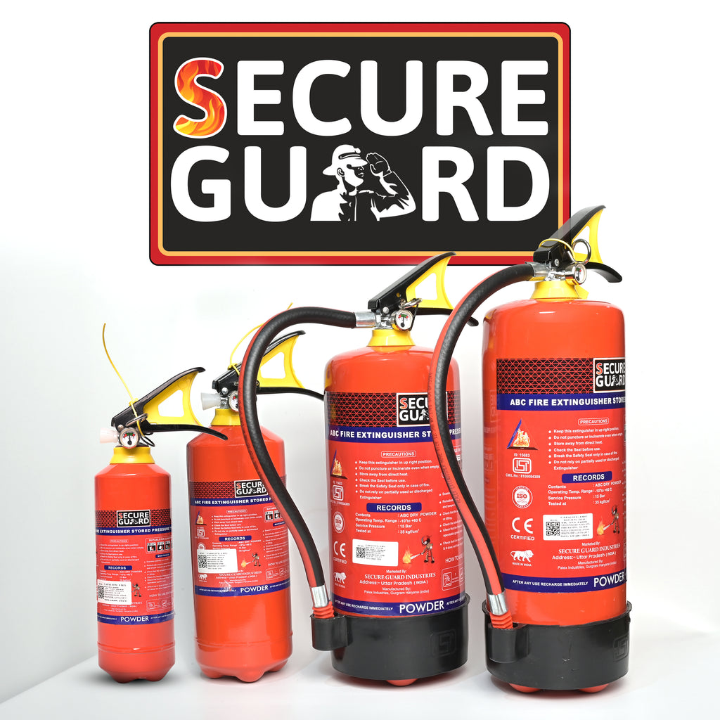 Red Premium Abc Powder Type Fire Extinguisher Isi Mark 9KG