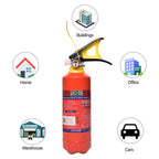 Red Premium Abc Powder Type Fire Extinguisher Isi Mark 1KG