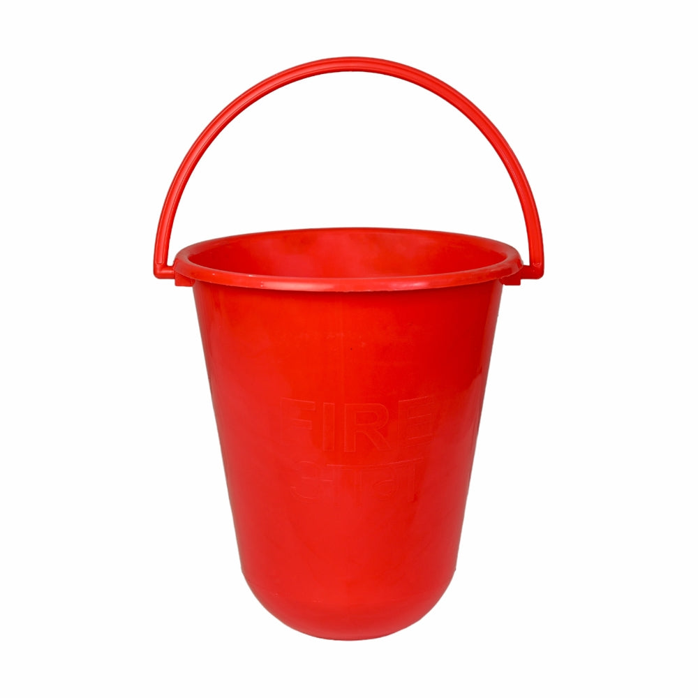 Red Fire Emergency Bucket (Polycarbonate) Material Pack of 1,2,4,6,8,10