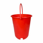 Red Fire Emergency Bucket (Polycarbonate) Material Pack of 1,2,4,6,8,10