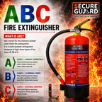 Red Premium Abc Powder Type Fire Extinguisher Isi Mark 1KG