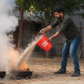 Red Fire Emergency Bucket (Polycarbonate) Material Pack of 1,2,4,6,8,10